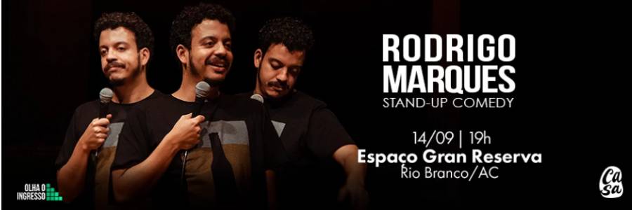 Humorista Rodrigo Marques retorna ao Acre após seis anos para show no Gran Reserva